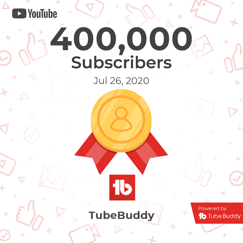 400,000SubscribersMilestone!.png 400,000SubscribersMilestone!.png